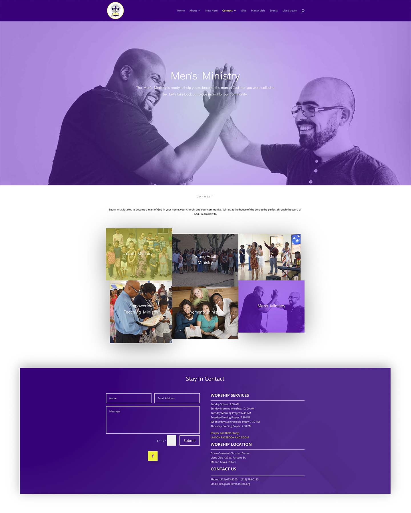 Web Media Church Project & Portfolio